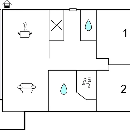בית נופש 2 Bedroom Amazing In Dagebüll
